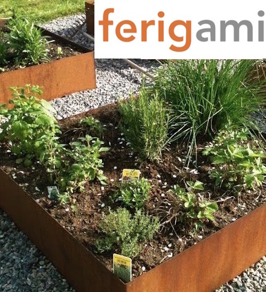 carré potager acier corten